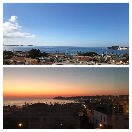 Charming With Terrace And 180 Sea View Apartment Six-Fours-les-Plages